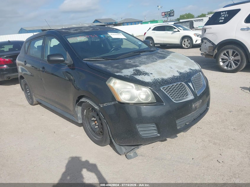 2009 Pontiac Vibe VIN 5Y2SP67099Z472008 IAAI salvage auction — NORMAL WEAR, Original (Texas), sold $475 on 2026-07-29 (photo 1)