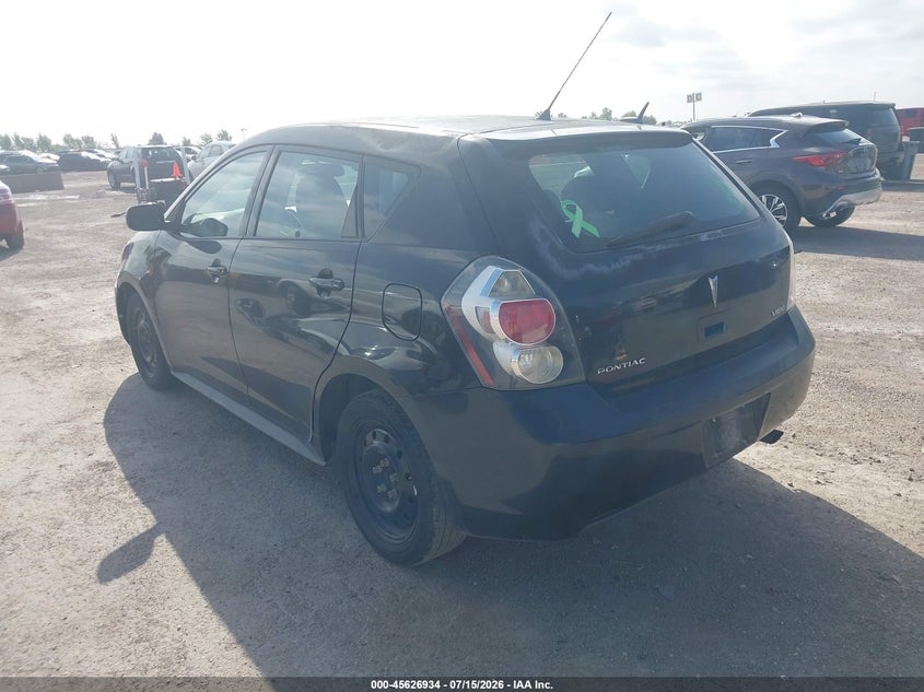 2009 Pontiac Vibe VIN 5Y2SP67099Z472008 IAAI salvage auction — NORMAL WEAR, Original (Texas), sold $475 on 2026-07-29 (photo 3)