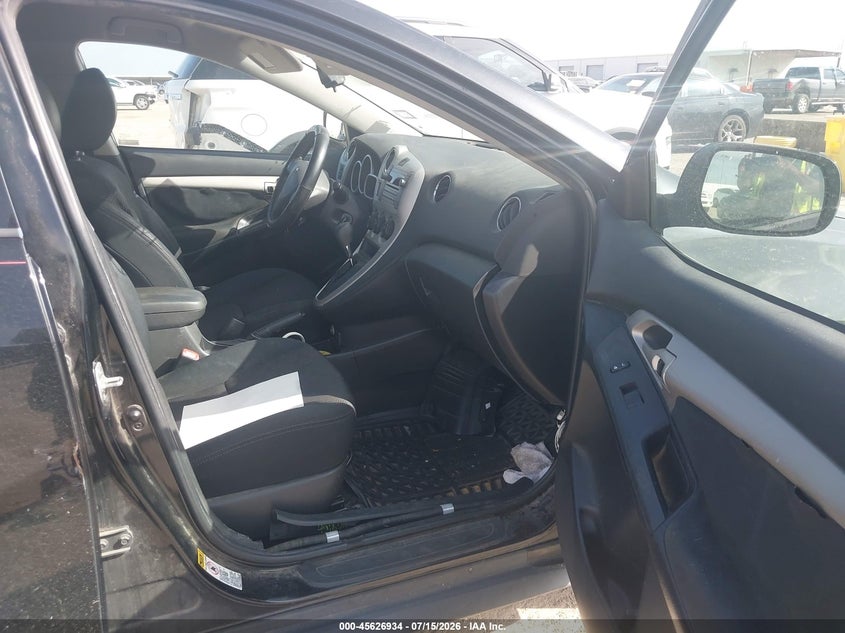 2009 Pontiac Vibe VIN 5Y2SP67099Z472008 IAAI salvage auction — NORMAL WEAR, Original (Texas), sold $475 on 2026-07-29 (photo 5)