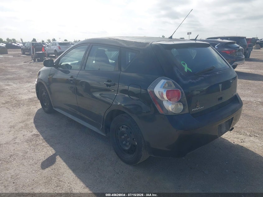 2009 Pontiac Vibe VIN 5Y2SP67099Z472008 IAAI salvage auction — NORMAL WEAR, Original (Texas), sold $475 on 2026-07-29 (photo 6)