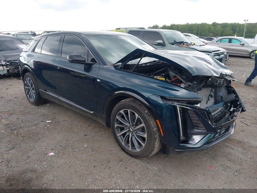 2024 Cadillac Lyriq VIN 1GYKPVRL3RZ134230 — IAAI salvage auction photo