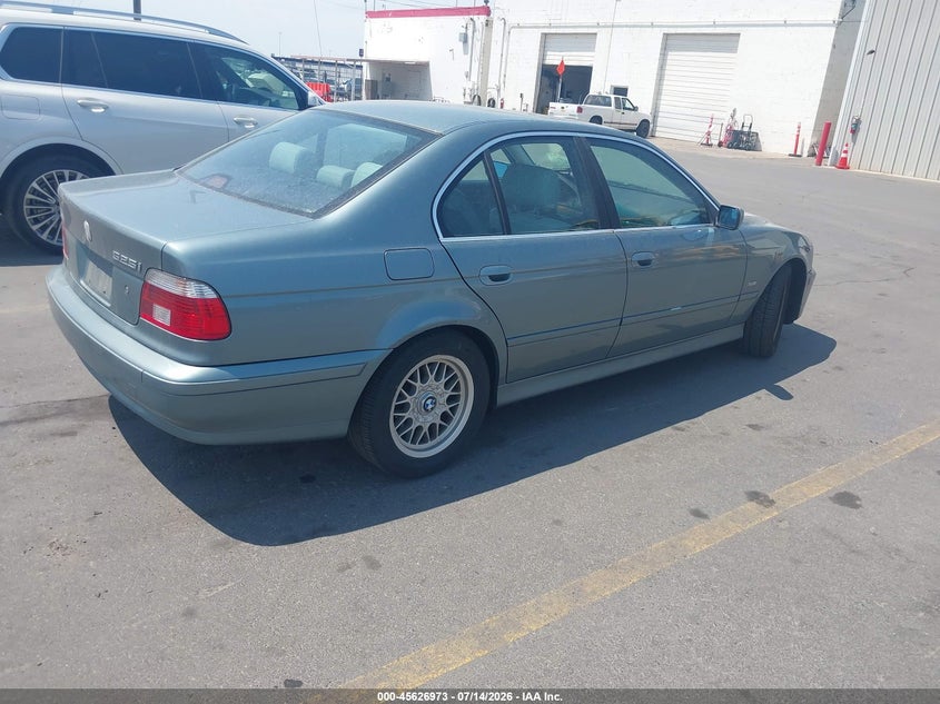 2002 BMW 5 series VIN WBADT43462GY40970 IAAI salvage auction — NORMAL WEAR, Clear (Utah), sold $450 on 2026-07-30 (photo 4)