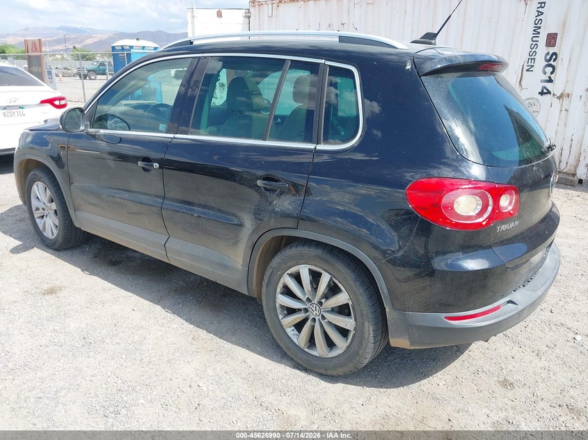 2009 Volkswagen Tiguan VIN WVGBV75N29W539460 IAAI salvage auction — NORMAL WEAR, Clear (California), sold $200 on 2026-08-06 (photo 3)