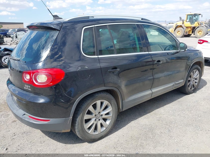 2009 Volkswagen Tiguan VIN WVGBV75N29W539460 IAAI salvage auction — NORMAL WEAR, Clear (California), sold $200 on 2026-08-06 (photo 4)