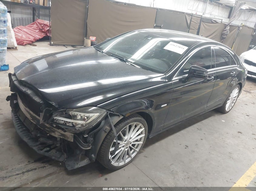 2012 Mercedes-benz Cls-klasse VIN WDDLJ7DB9CA051712 IAAI salvage auction — FRONT END, Salvage (Arizona), sold $3,500 on 2026-08-11 (photo 2)