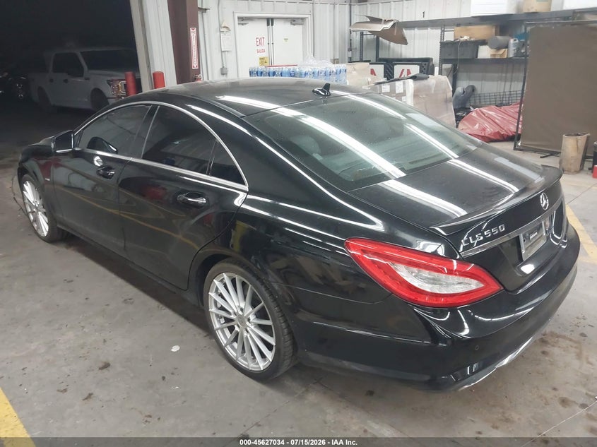 2012 Mercedes-benz Cls-klasse VIN WDDLJ7DB9CA051712 IAAI salvage auction — FRONT END, Salvage (Arizona), sold $3,500 on 2026-08-11 (photo 3)