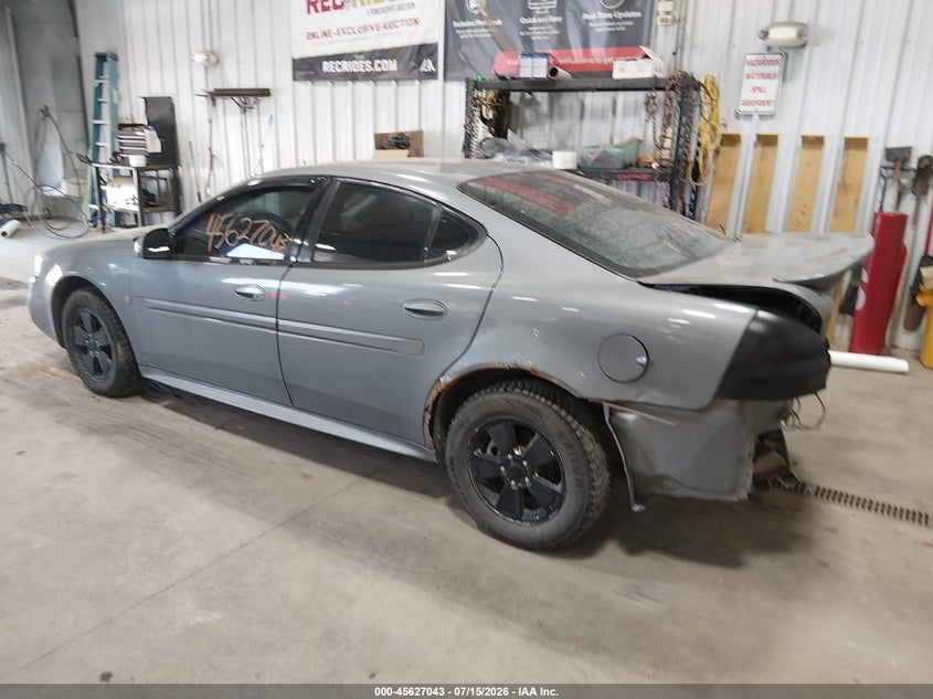 2007 Pontiac Grand prix VIN 2G2WP552171196806 IAAI salvage auction — REAR END, Salvage (North Dakota), sold $200 on 2026-08-01 (photo 3)