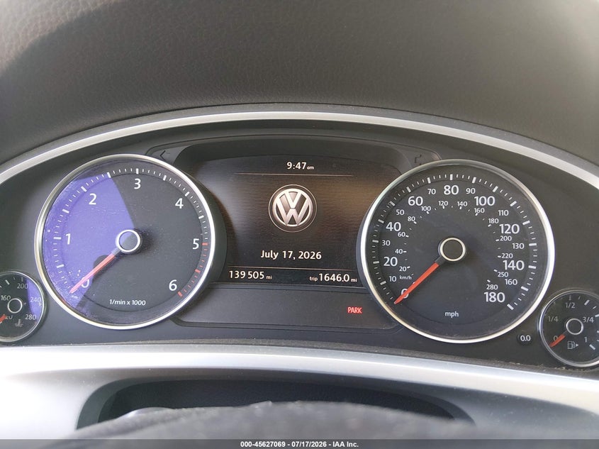 2014 Volkswagen Touareg VIN WVGEP9BP8ED014692 IAAI salvage auction — NORMAL WEAR, Peddle Clear Public-Restricted (Oregon), sold $525 on 2026-07-29 (photo 7)