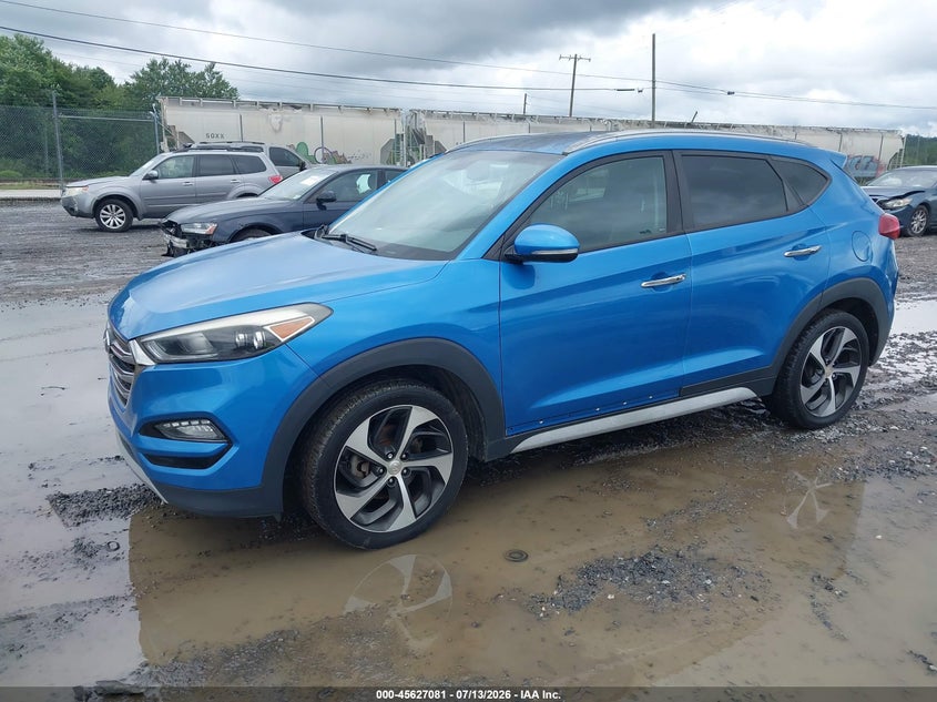 2017 Hyundai Tucson VIN KM8J33A20HU416367 IAAI salvage auction — NORMAL WEAR, Salvage Title, sold $2,250 on 2026-07-24 (photo 2)