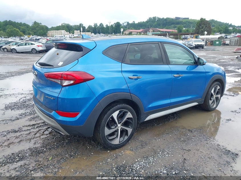 2017 Hyundai Tucson VIN KM8J33A20HU416367 IAAI salvage auction — NORMAL WEAR, Salvage Title, sold $2,250 on 2026-07-24 (photo 4)