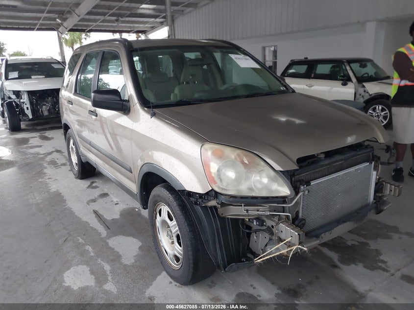 2006 Honda Cr-v VIN SHSRD78586U435260 IAAI salvage auction — NORMAL WEAR, Clear (Florida), sold $25 on 2026-07-22 (photo 1)