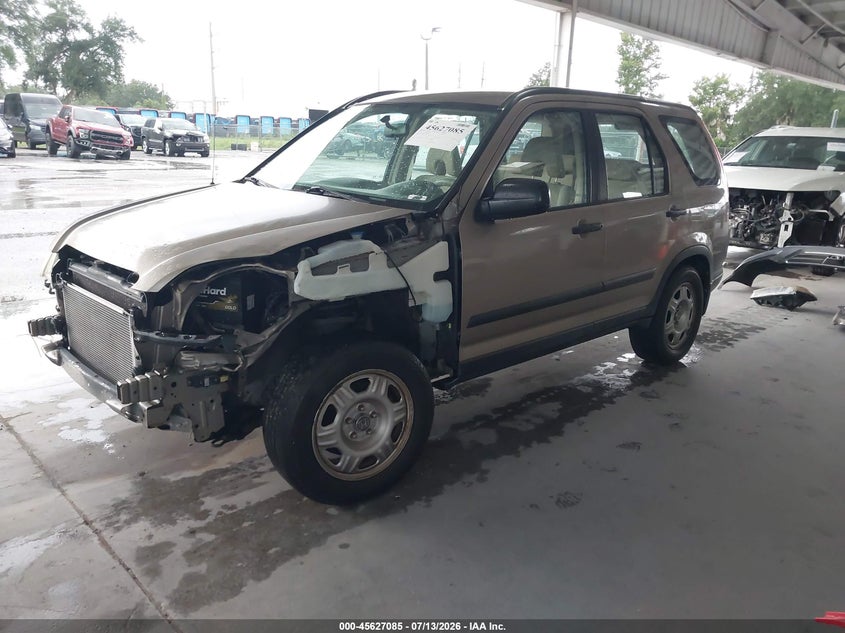 2006 Honda Cr-v VIN SHSRD78586U435260 IAAI salvage auction — NORMAL WEAR, Clear (Florida), sold $25 on 2026-07-22 (photo 2)