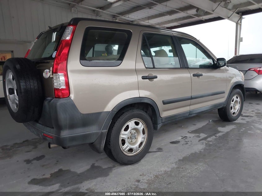 2006 Honda Cr-v VIN SHSRD78586U435260 IAAI salvage auction — NORMAL WEAR, Clear (Florida), sold $25 on 2026-07-22 (photo 4)