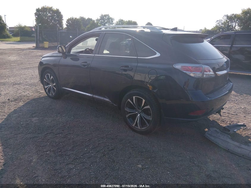 2015 Lexus Rx VIN 2T2BK1BA5FC314090 IAAI salvage auction — UNKNOWN, Salvage (Pennsylvania), sold $4,550 on 2026-07-22 (photo 3)