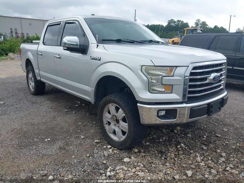 2015 Ford F-150 VIN 1FTEW1C8XFFD02719 IAAI salvage auction — NORMAL WEAR, Clear (Alabama), sold $2,550 on 2026-07-18 (photo 1)