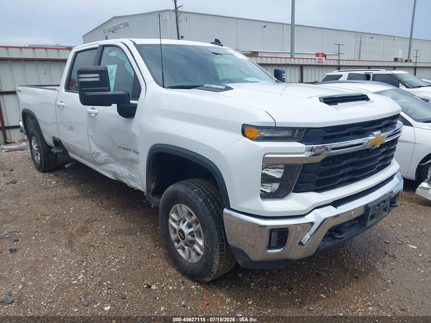 2025 Chevrolet Silverado 2500 VIN 1GC1KNEYXSF353212 IAAI salvage auction — RIGHT SIDE, Enterprise Vehicles Clear Only (Nevada), sold $30,050 on 2026-07-23 (photo 1)
