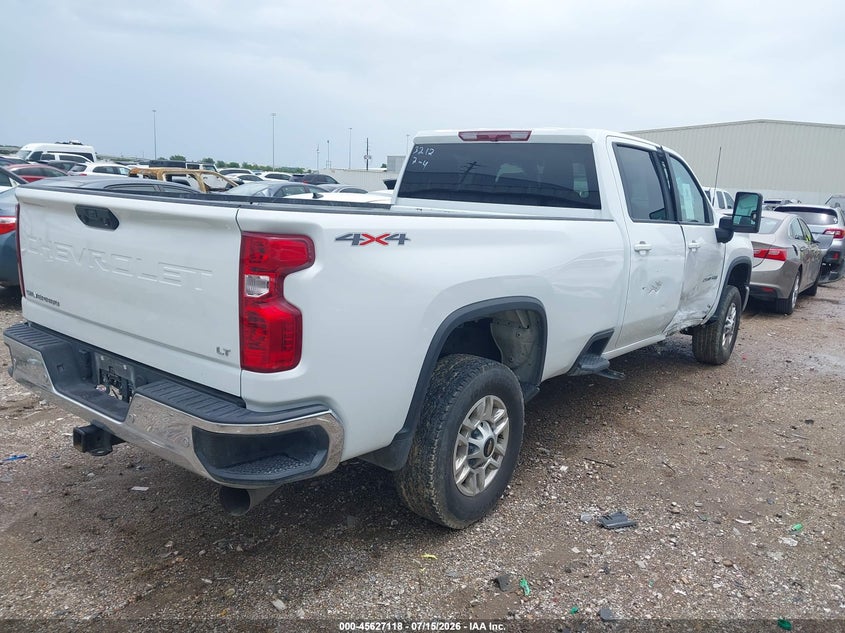 2025 Chevrolet Silverado 2500 VIN 1GC1KNEYXSF353212 IAAI salvage auction — RIGHT SIDE, Enterprise Vehicles Clear Only (Nevada), sold $30,050 on 2026-07-23 (photo 4)