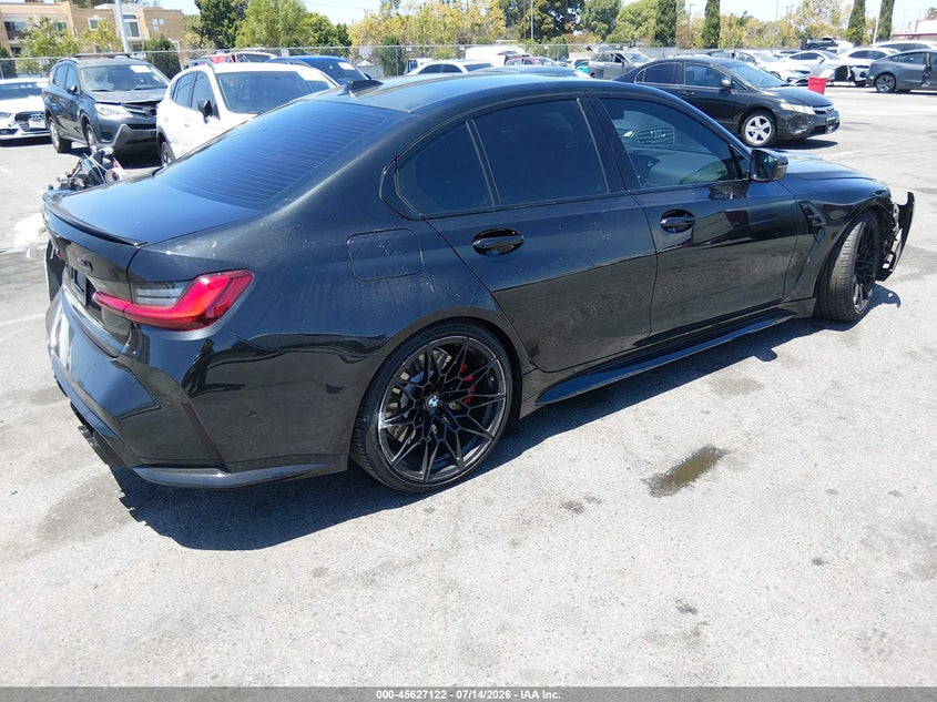 2023 BMW M3 VIN WBS43AY06PFN57546 IAAI salvage auction — FRONT END, Salvage (Arizona), sold $28,750 on 2026-07-29 (photo 4)