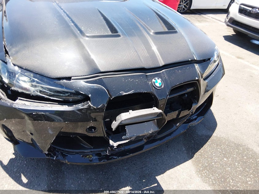 2023 BMW M3 VIN WBS43AY06PFN57546 IAAI salvage auction — FRONT END, Salvage (Arizona), sold $28,750 on 2026-07-29 (photo 6)