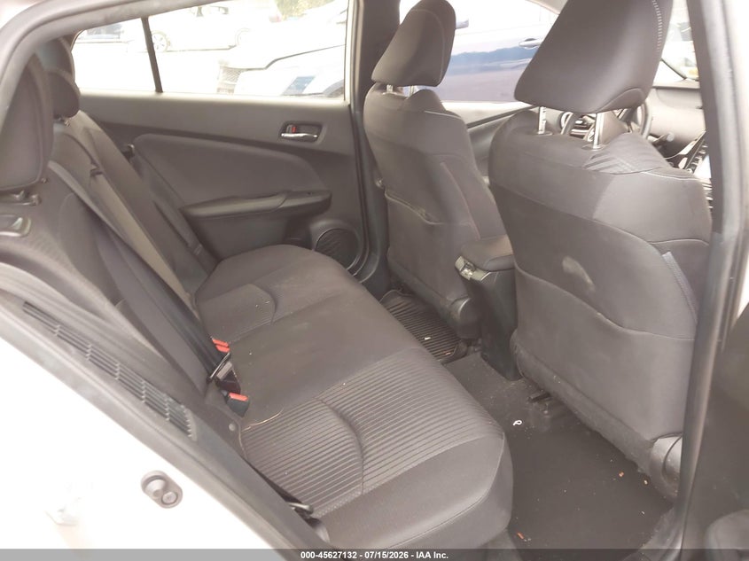 2021 Toyota Prius VIN JTDKAMFP8M3186599 IAAI salvage auction — FRONT END, Salvage Title, sold $5,900 on 2026-07-21 (photo 8)