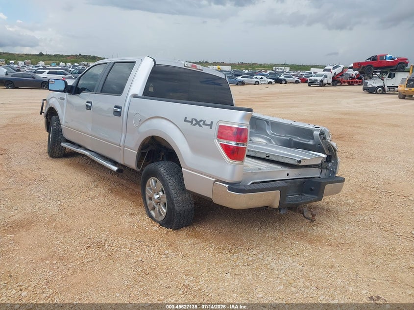 2011 Ford F-150 VIN 1FTFW1ET6BFB32018 IAAI salvage auction — ROLLOVER, Salvage (Texas), sold $2,800 on 2026-07-26 (photo 3)