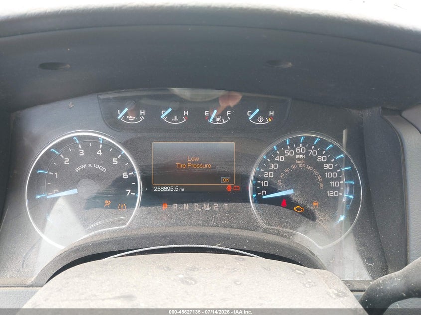 2011 Ford F-150 VIN 1FTFW1ET6BFB32018 IAAI salvage auction — ROLLOVER, Salvage (Texas), sold $850 on 2026-07-23 (photo 7)