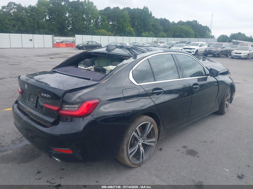 2020 BMW 3er VIN 3MW5R1J0XL8B30004 IAAI salvage auction — FRONT END, Salvage (Ohio), sold $1,800 on 2026-08-19 (photo 4)