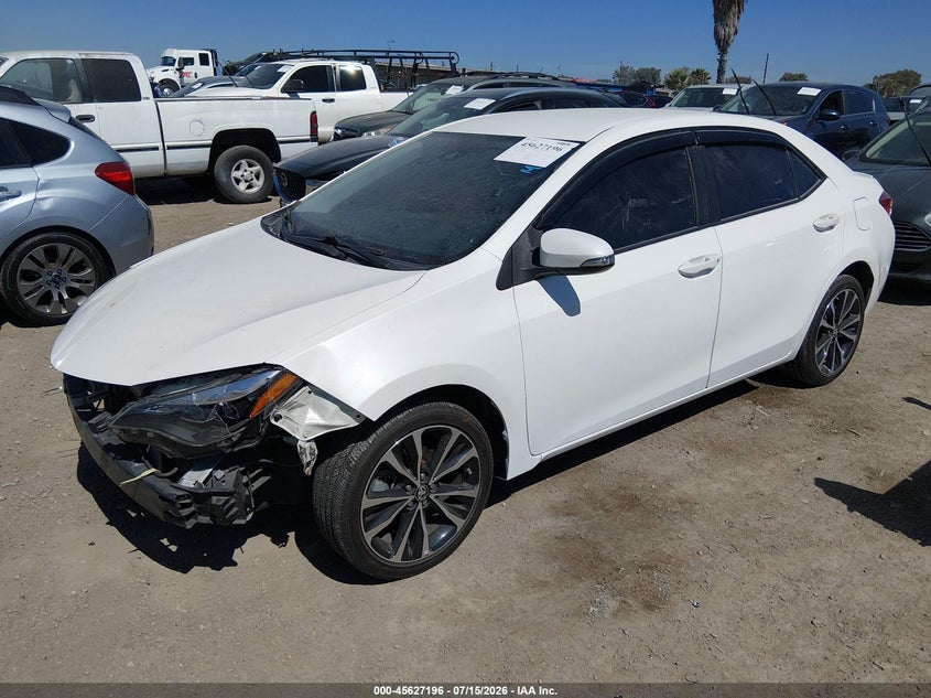 2019 Toyota Corolla VIN 5YFBURHE8KP867978 IAAI salvage auction — FRONT END, Salvage (California), sold $4,950 on 2026-07-22 (photo 2)
