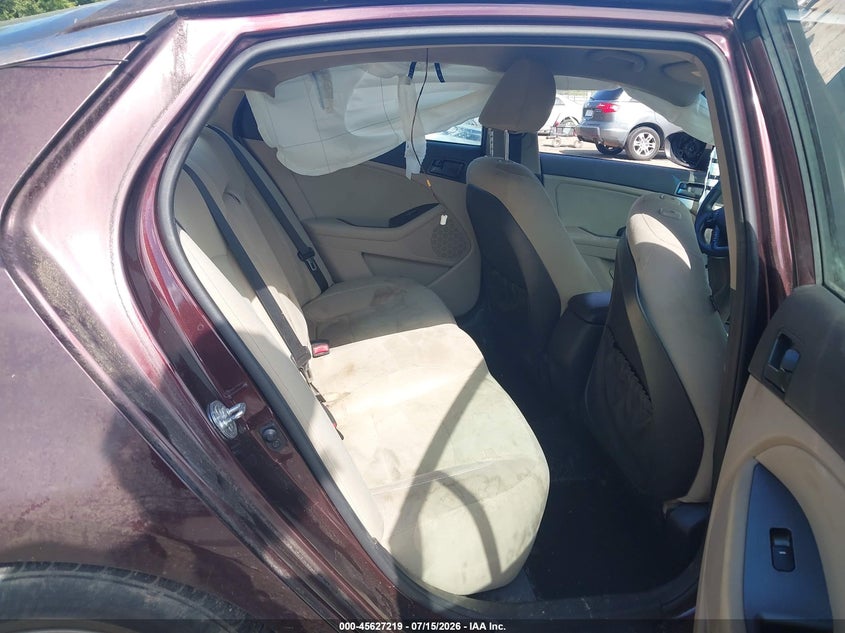 2013 Kia Optima VIN 5XXGM4A74DG244650 IAAI salvage auction — SIDE, Salvage Title, sold $25 on 2026-07-29 (photo 8)