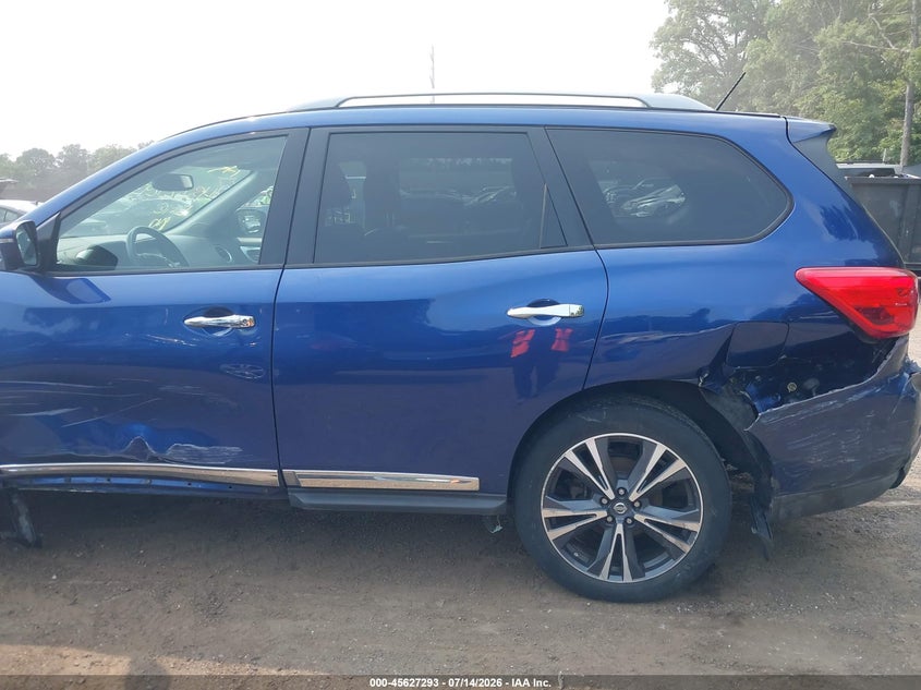 2018 Nissan Pathfinder VIN 5N1DR2MM1JC630671 IAAI salvage auction — SIDE, Salvage Title, sold $2,050 on 2026-07-24 (photo 6)