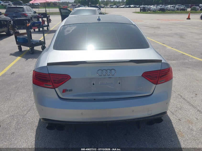 2016 Audi S5 VIN WAUC4AFR8GA026554 IAAI salvage auction — ENGINE DAMAGE, Salvage (Florida), sold $1,350 on 2026-07-16 (photo 6)