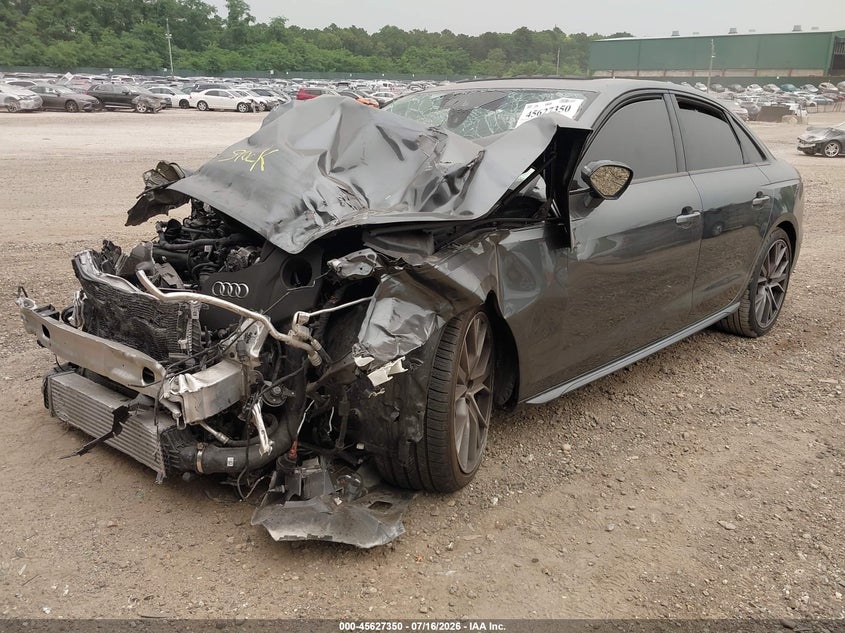 2022 Audi S4 VIN WAUC4BF47NA031722 IAAI salvage auction — FRONT END, Mv-907A (New York), sold $2,850 on 2026-07-31 (photo 6)