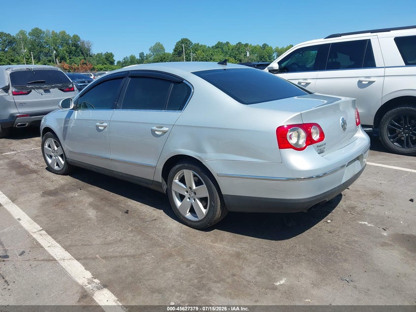 2009 Volkswagen Passat VIN WVWJK73C29P052294 IAAI salvage auction — Burn Interior, Salvage (North Carolina), sold $450 on 2026-08-13 (photo 3)