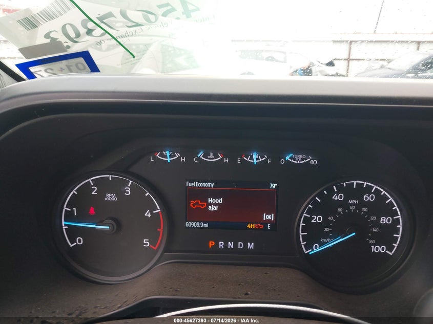2025 Ford F250 VIN 1FT7W2BT3SEC34008 IAAI salvage auction — FRONT & REAR, Salvage Title, sold $35,500 on 2026-07-30 (photo 7)