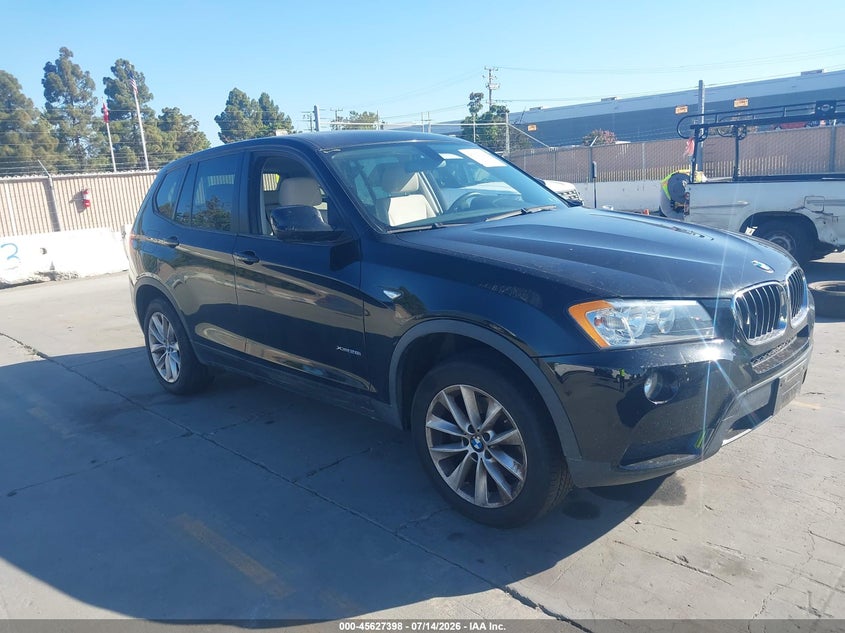 2013 BMW X3 VIN 5UXWX9C58D0A11188 IAAI salvage auction — NORMAL WEAR, Clear - Dealer Only (California), sold $500 on 2026-07-29 (photo 1)