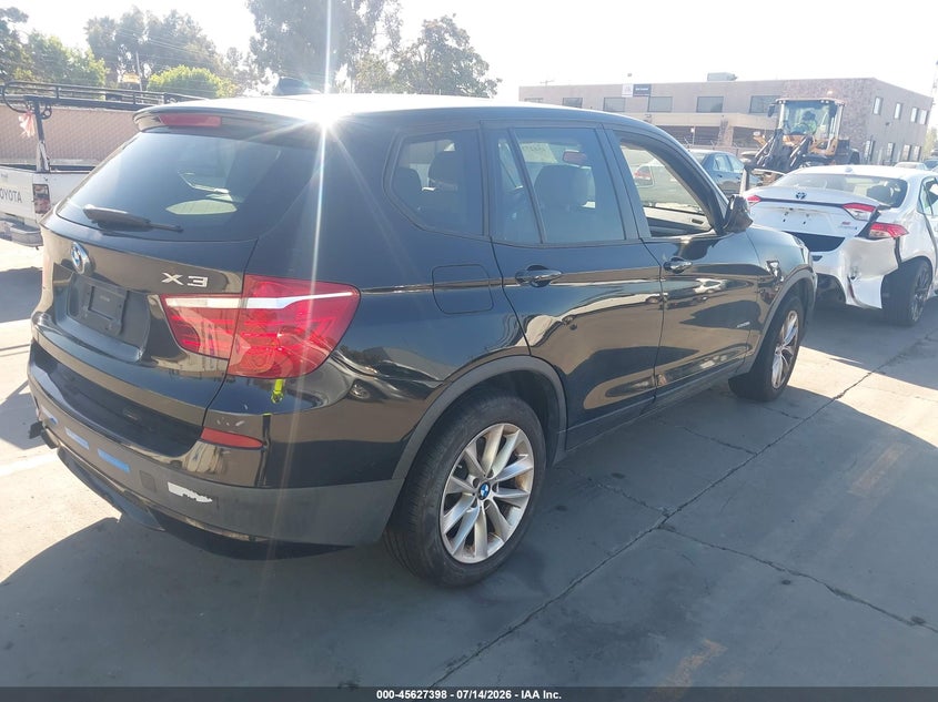 2013 BMW X3 VIN 5UXWX9C58D0A11188 IAAI salvage auction — NORMAL WEAR, Clear - Dealer Only (California), sold $500 on 2026-07-29 (photo 4)