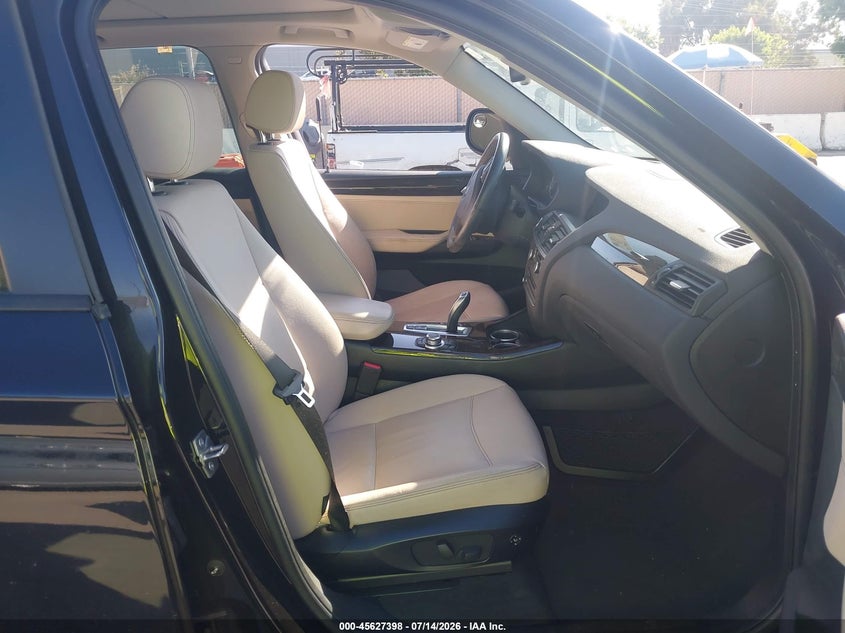 2013 BMW X3 VIN 5UXWX9C58D0A11188 IAAI salvage auction — NORMAL WEAR, Clear - Dealer Only (California), sold $500 on 2026-07-29 (photo 5)