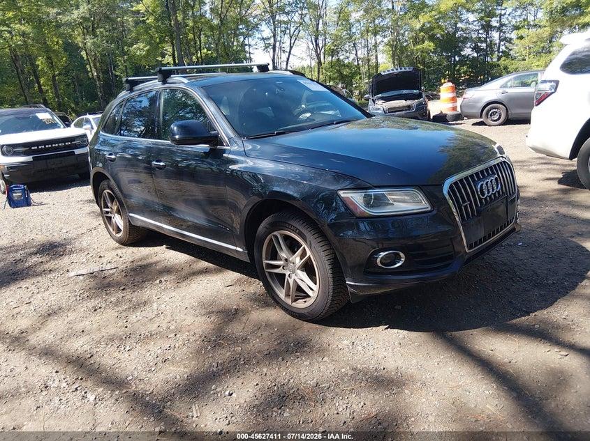 2015 Audi Q5 VIN WA1LFAFP1FA107951 IAAI salvage auction — NORMAL WEAR, Clear (Virginia), sold $25 on 2026-07-21 (photo 1)