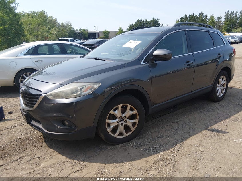 2013 Mazda Cx-9 VIN JM3TB2CV8D0424100 IAAI salvage auction — NORMAL WEAR, Clear (Rhode Island), sold $400 on 2026-07-28 (photo 2)