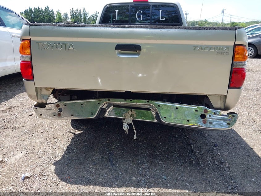 2002 Toyota Tacoma VIN 5TEVL52N22Z087311 IAAI salvage auction — REAR END, Salvage (Idaho), sold $1,100 on 2026-08-01 (photo 6)