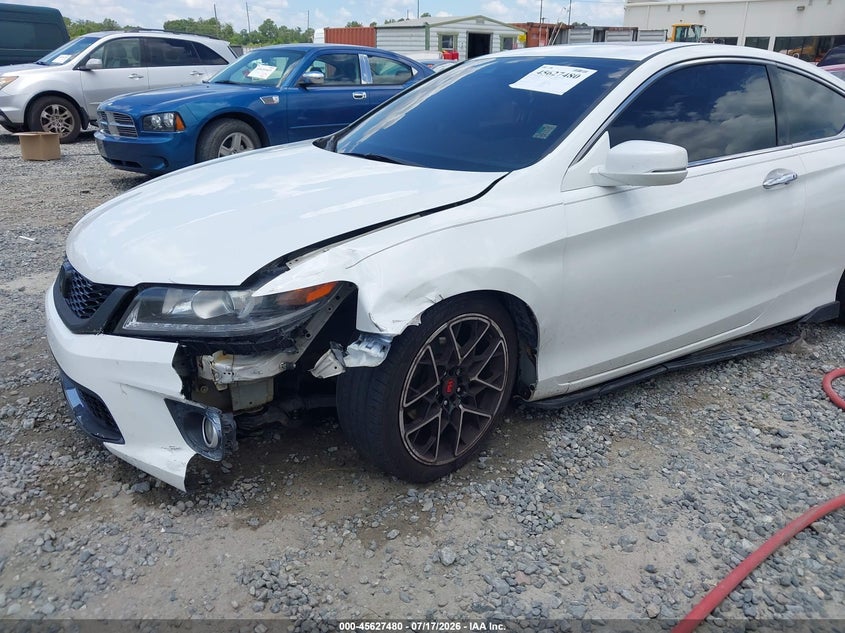 2014 Honda Accord VIN 1HGCT2B81EA007951 IAAI salvage auction — LEFT FRONT, Salvage Title, sold $1,350 on 2026-10-07 (photo 6)