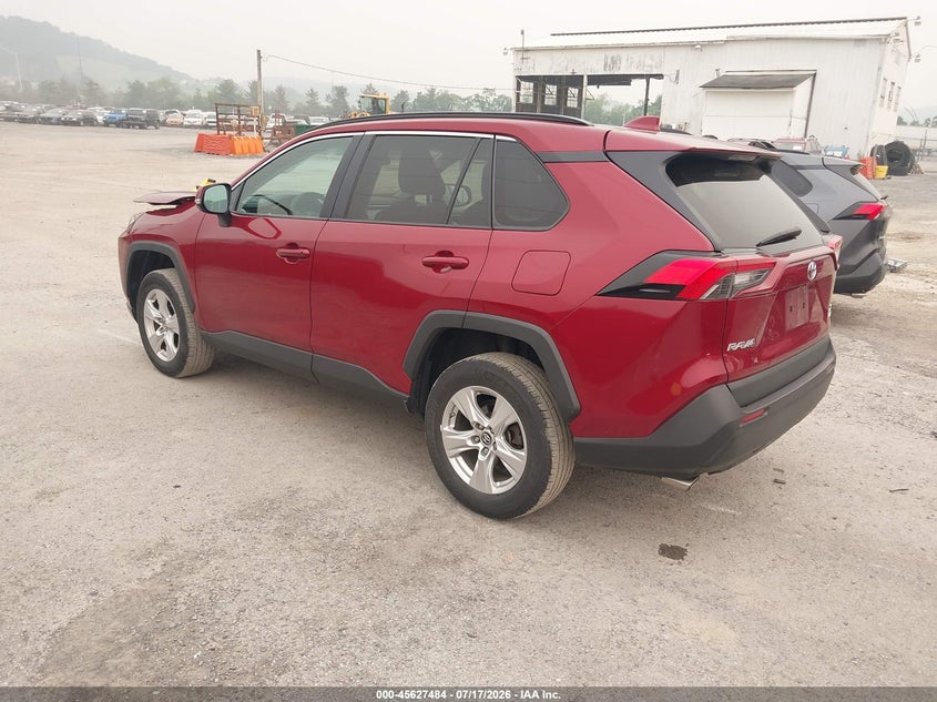 2019 Toyota Rav 4 VIN 2T3P1RFV8KC059221 IAAI salvage auction — RIGHT FRONT, Salvage (Pennsylvania), sold $8,800 on 2026-07-31 (photo 3)