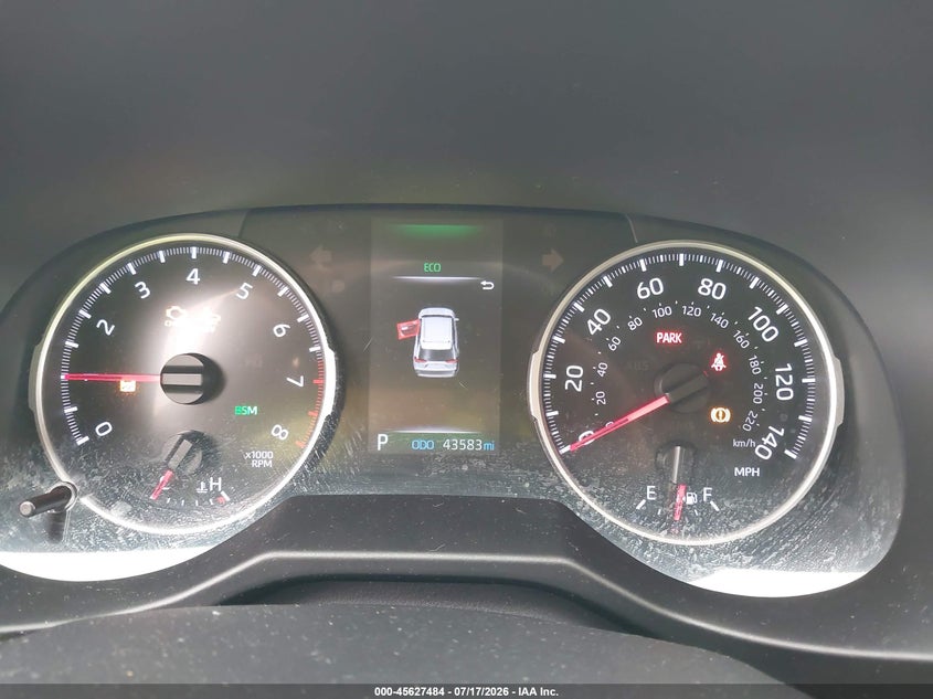 2019 Toyota Rav 4 VIN 2T3P1RFV8KC059221 IAAI salvage auction — RIGHT FRONT, Salvage (Pennsylvania), sold $8,800 on 2026-07-31 (photo 7)