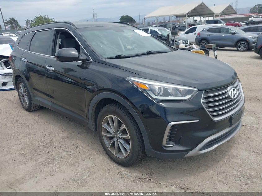 2019 Hyundai Santa fe VIN KM8SM4HF7KU299412 IAAI salvage auction — NORMAL WEAR, Clear - Dealer Only (California), sold $3,550 on 2026-08-01 (photo 1)