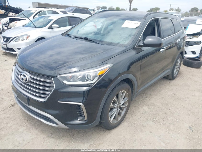2019 Hyundai Santa fe VIN KM8SM4HF7KU299412 IAAI salvage auction — NORMAL WEAR, Clear - Dealer Only (California), sold $3,550 on 2026-08-01 (photo 2)