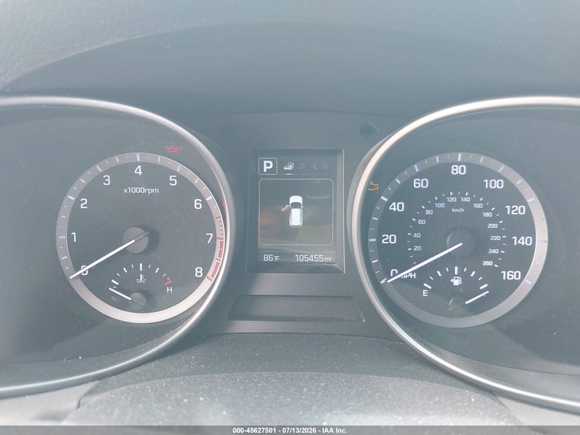 2019 Hyundai Santa fe VIN KM8SM4HF7KU299412 IAAI salvage auction — NORMAL WEAR, Clear - Dealer Only (California), sold $3,550 on 2026-08-01 (photo 7)
