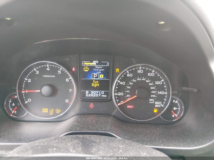 2013 Subaru Outback VIN 4S4BRDPC4D2232712 IAAI salvage auction — NORMAL WEAR, Salvage Title, sold $25 on 2026-07-24 (photo 7)