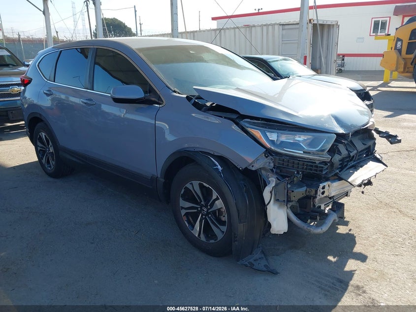 2021 Honda Cr-v VIN 7FARW1H72ME019903 IAAI salvage auction — FRONT END, Salvage (California), sold $7,100 on 2026-07-23 (photo 1)