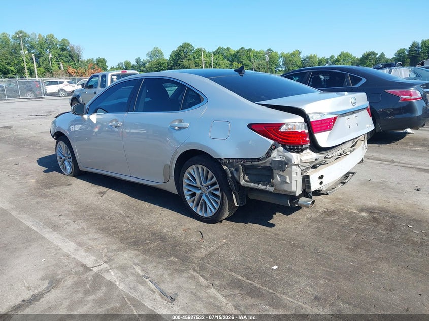 2014 Lexus ES VIN JTHBK1GG5E2099453 IAAI salvage auction — FRONT & REAR, Salvage (North Carolina), sold $2,450 on 2026-08-02 (photo 3)