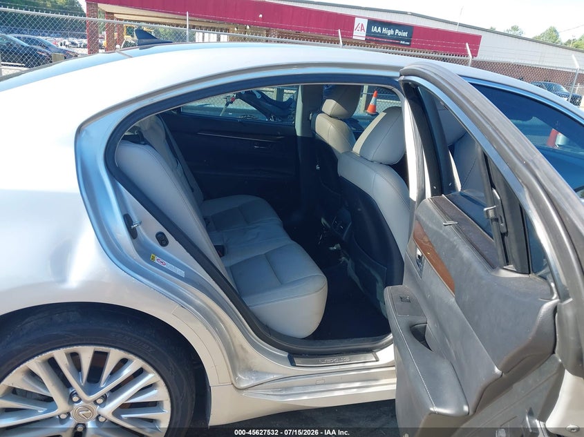 2014 Lexus ES VIN JTHBK1GG5E2099453 IAAI salvage auction — FRONT & REAR, Salvage (North Carolina), sold $2,450 on 2026-08-02 (photo 8)